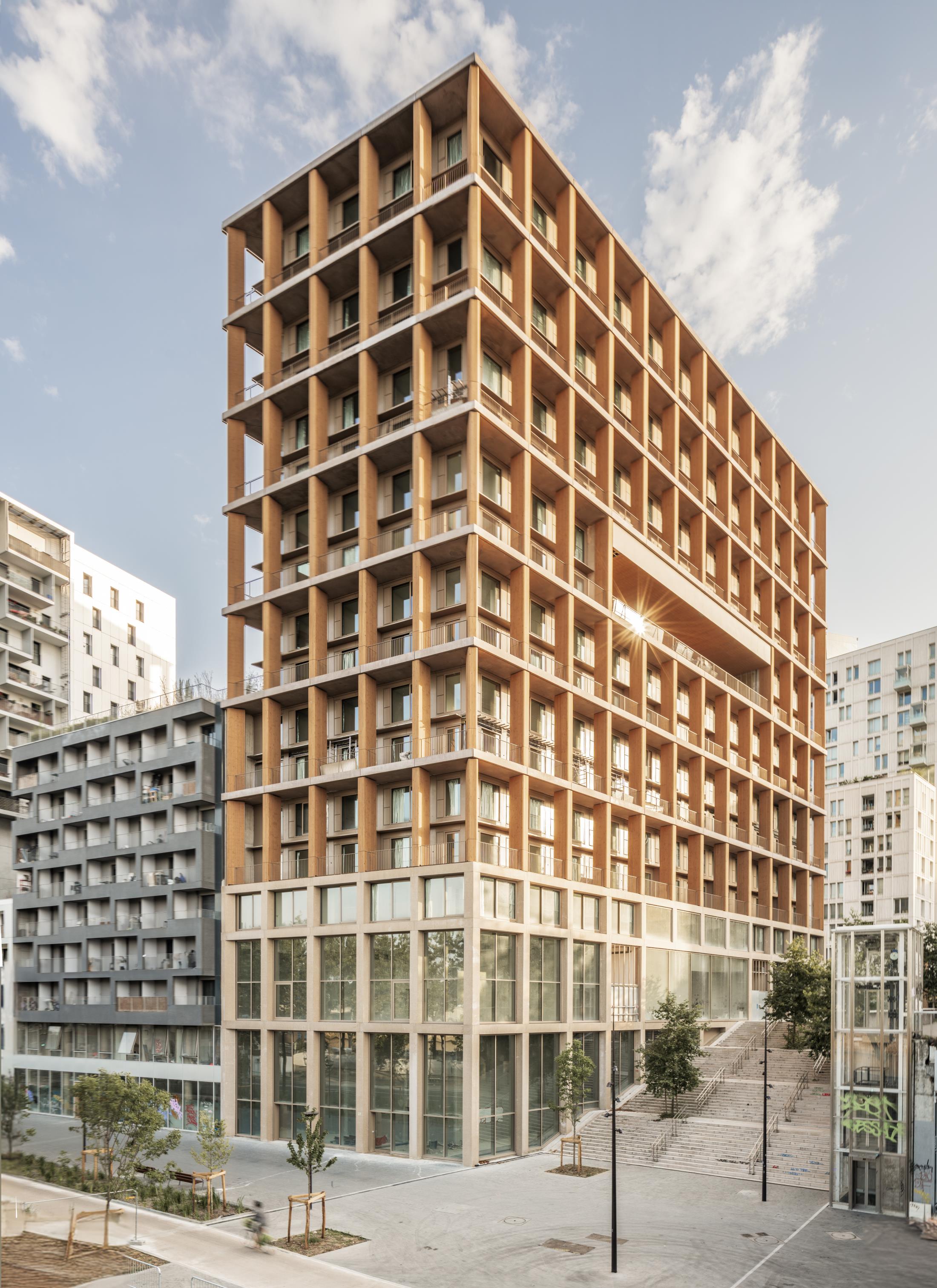 Paris 13 : Wood Up, un immeuble en bois de grande hauteur 